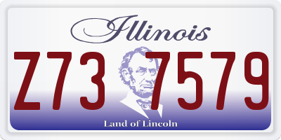 IL license plate Z737579