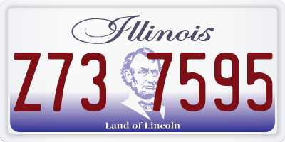 IL license plate Z737595