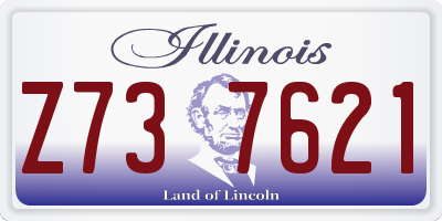 IL license plate Z737621