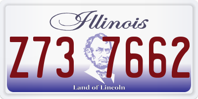 IL license plate Z737662