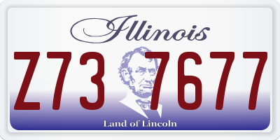 IL license plate Z737677