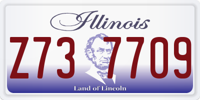 IL license plate Z737709