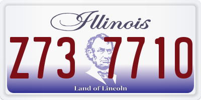 IL license plate Z737710