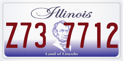 IL license plate Z737712
