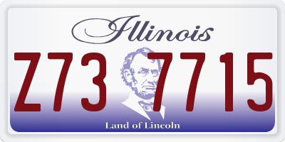 IL license plate Z737715