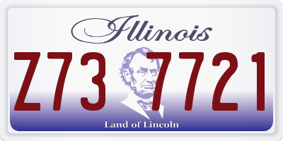 IL license plate Z737721