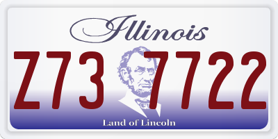 IL license plate Z737722