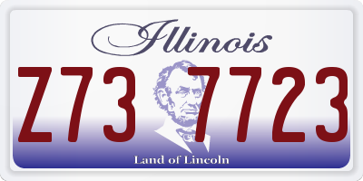 IL license plate Z737723