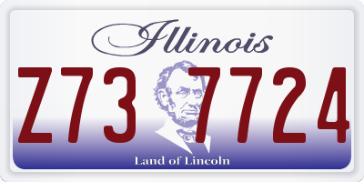 IL license plate Z737724