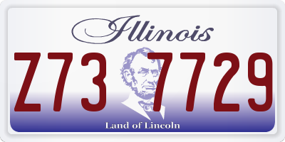 IL license plate Z737729