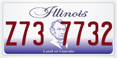 IL license plate Z737732