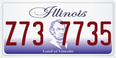 IL license plate Z737735