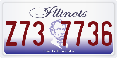 IL license plate Z737736