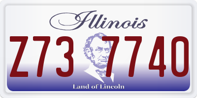 IL license plate Z737740