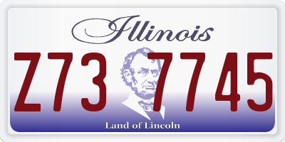 IL license plate Z737745