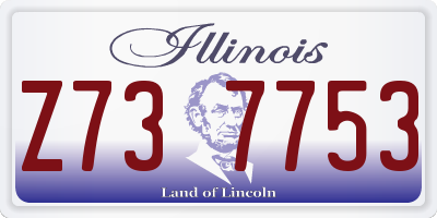 IL license plate Z737753