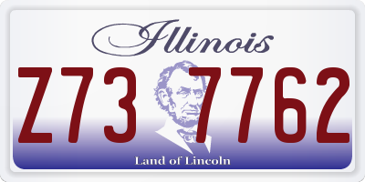 IL license plate Z737762