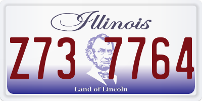 IL license plate Z737764
