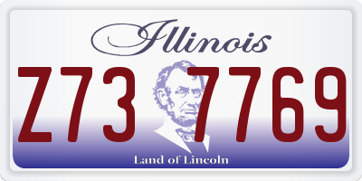 IL license plate Z737769
