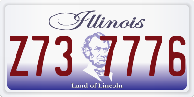 IL license plate Z737776