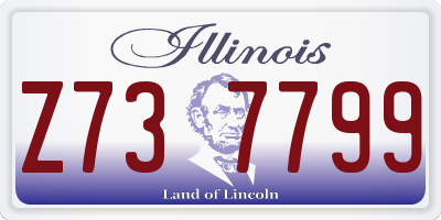 IL license plate Z737799
