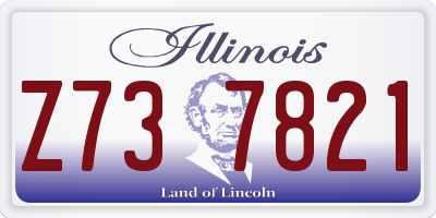 IL license plate Z737821