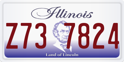 IL license plate Z737824