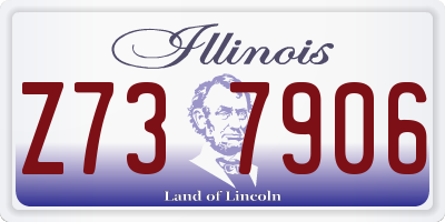 IL license plate Z737906