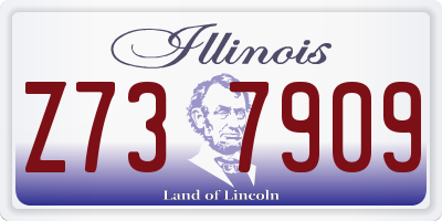 IL license plate Z737909