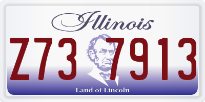IL license plate Z737913