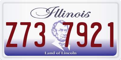 IL license plate Z737921