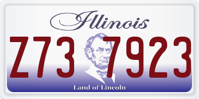 IL license plate Z737923