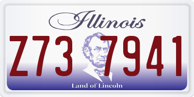 IL license plate Z737941