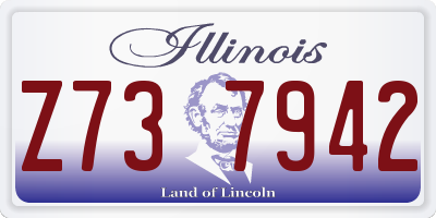 IL license plate Z737942