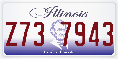 IL license plate Z737943
