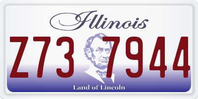 IL license plate Z737944