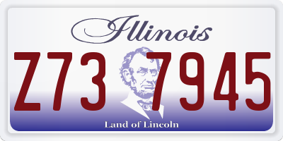 IL license plate Z737945