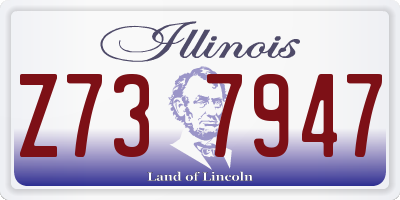 IL license plate Z737947