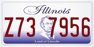 IL license plate Z737956