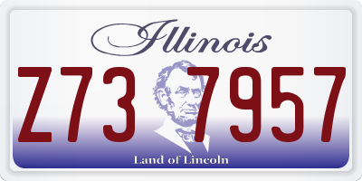 IL license plate Z737957