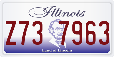 IL license plate Z737963