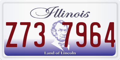IL license plate Z737964