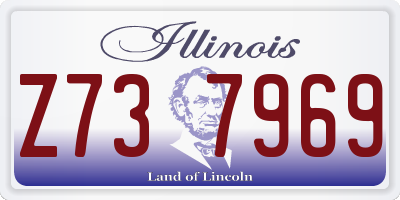 IL license plate Z737969