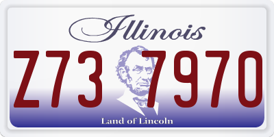 IL license plate Z737970