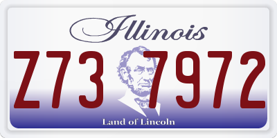 IL license plate Z737972