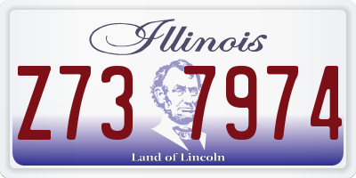 IL license plate Z737974