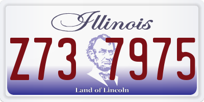 IL license plate Z737975