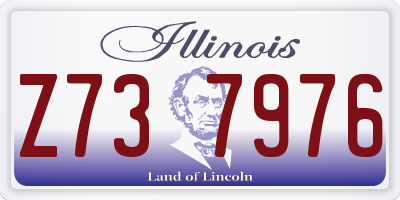 IL license plate Z737976