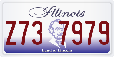 IL license plate Z737979