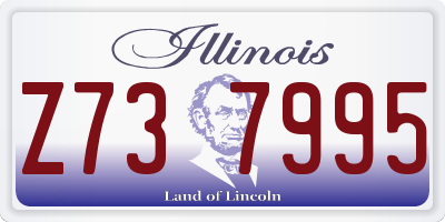 IL license plate Z737995